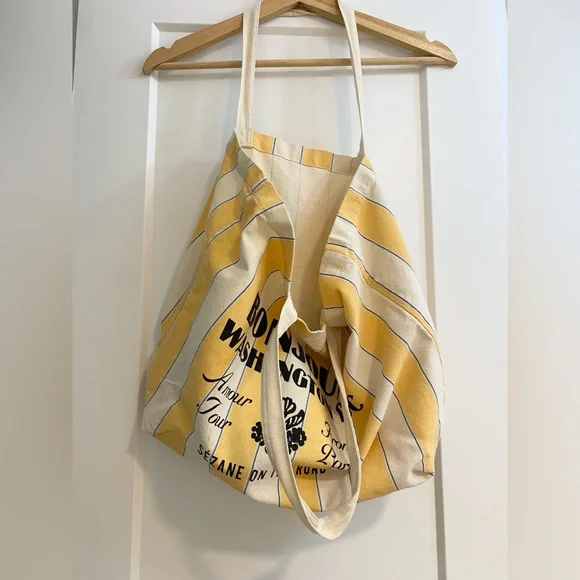 Sézane on the Road canvas tote bag - Picture 3 of 6